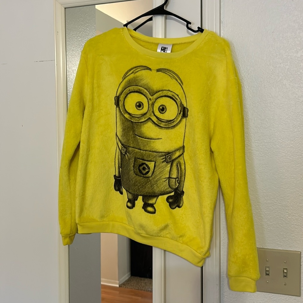 Minions fleece crewneck sweatshirt